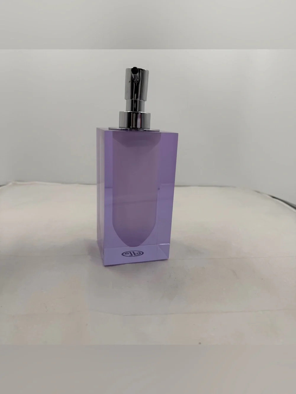 Jonathan Adler Lavender Acrylic Hollywood Soap Dispenser